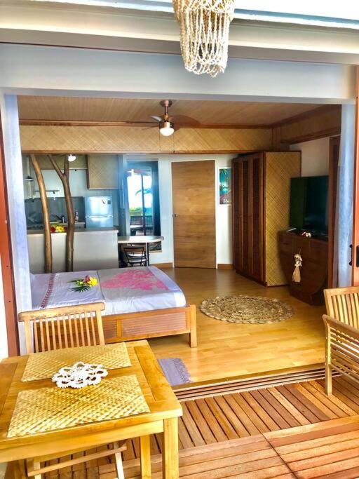 Chambre Totalement Equipee Avec Vue Imprenable!!! Punaauia  Dış mekan fotoğraf