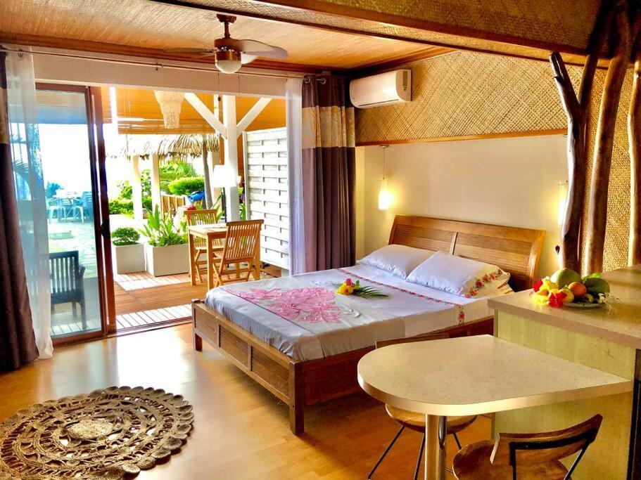 Chambre Totalement Equipee Avec Vue Imprenable!!! Punaauia  Dış mekan fotoğraf